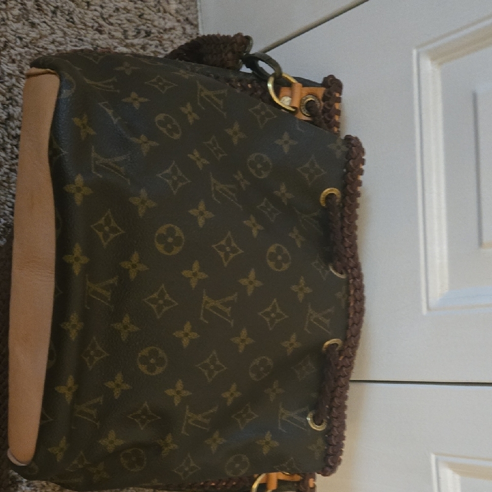 Louis Vuitton Dark Brown Monogram Shoulder Bag - Picture 8 of 9